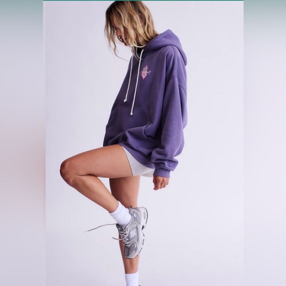 Free People Final Call Logo Hoodie in EUC